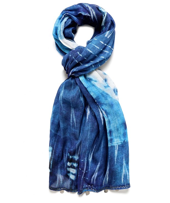 Ahujasons Abstract Print Scarf