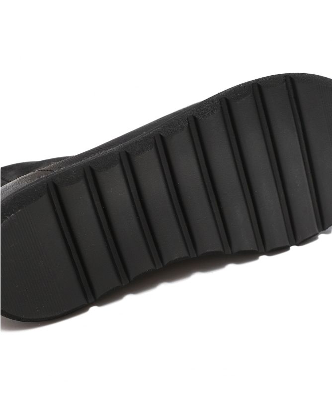 Lofina Flat Leather Open Toe Shoes