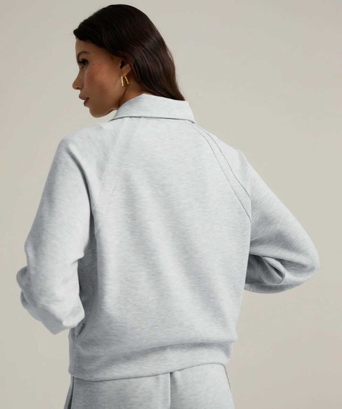 Chelsea Peers LuxeComfort Scuba Half Zip Sweatshirt