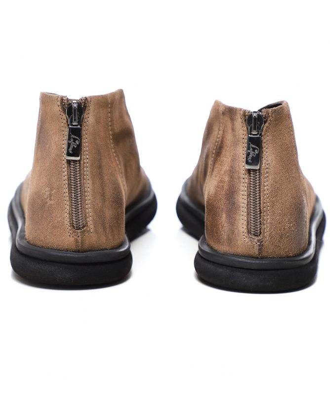 Lofina Flat Suede Open Toe Shoes