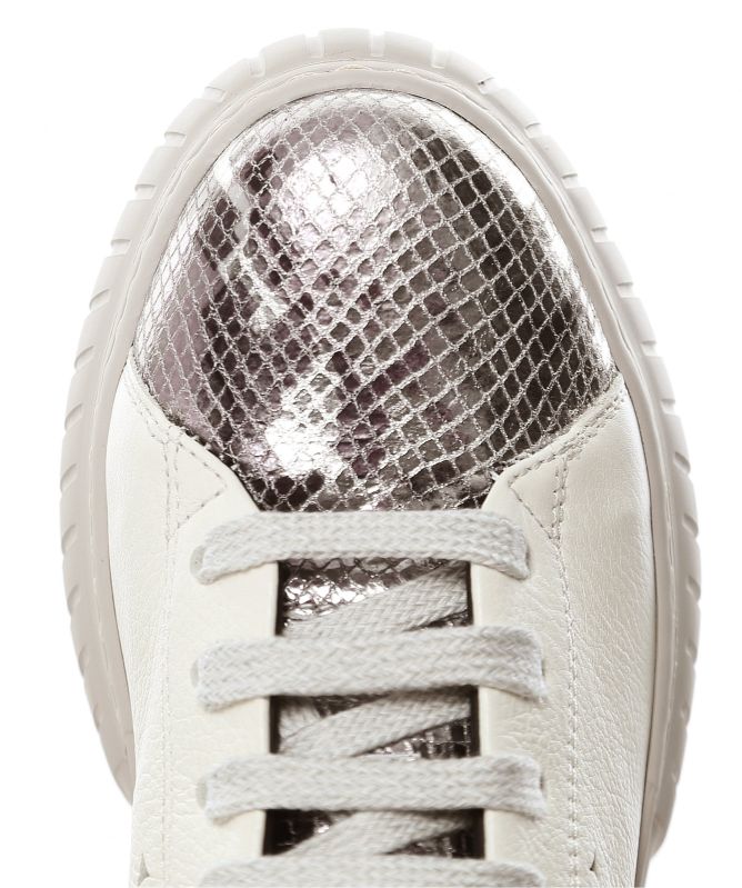 Andia Fora Zoe Leather Platform Sneakers