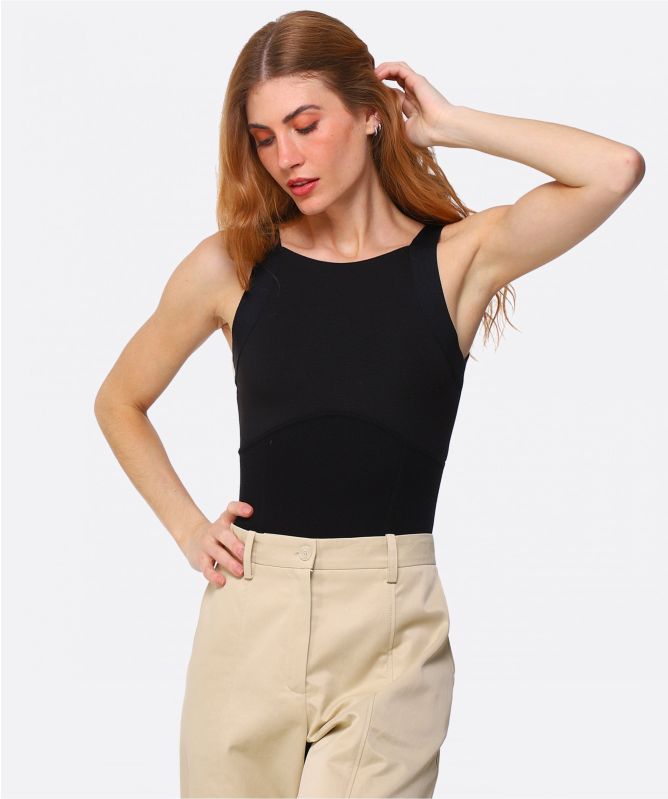 NU London Ribbed Body Suit