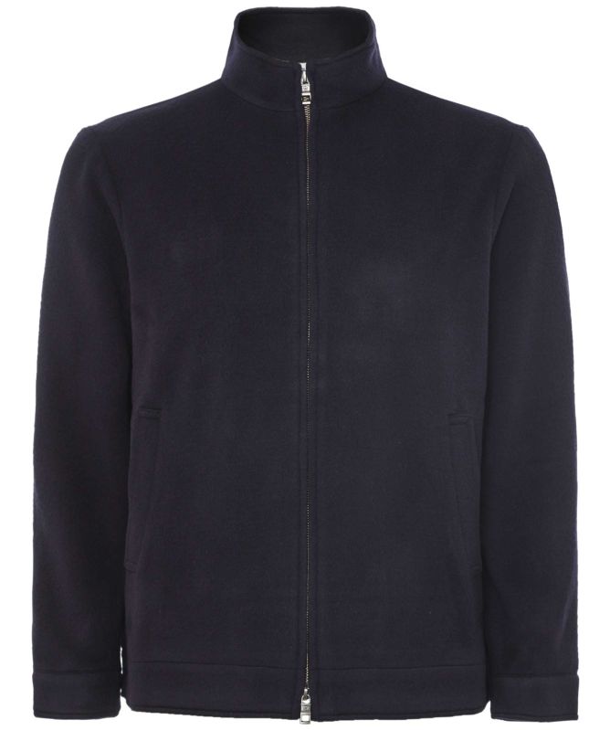 Peter Millar Crown Flex Fleece Bomber Jacket