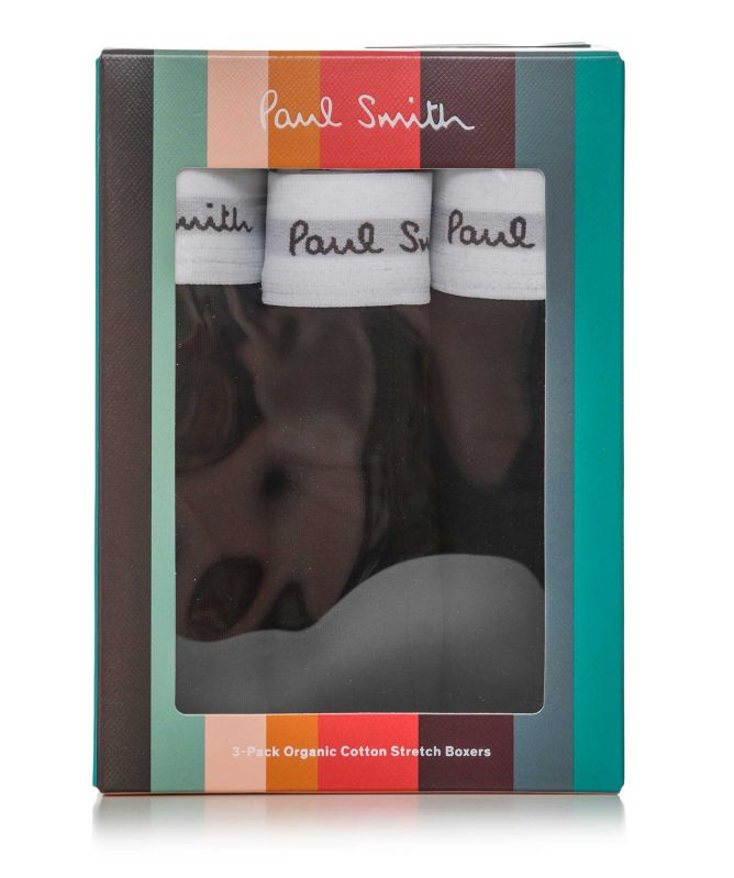 Paul Smith White Band Boxer Briefs 3 Pack