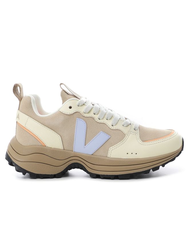 VEJA Venturi Suede Almond Swan Trainers