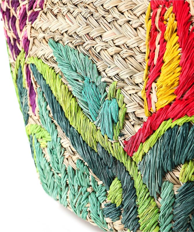 Uzurii Raffia Beach Bag