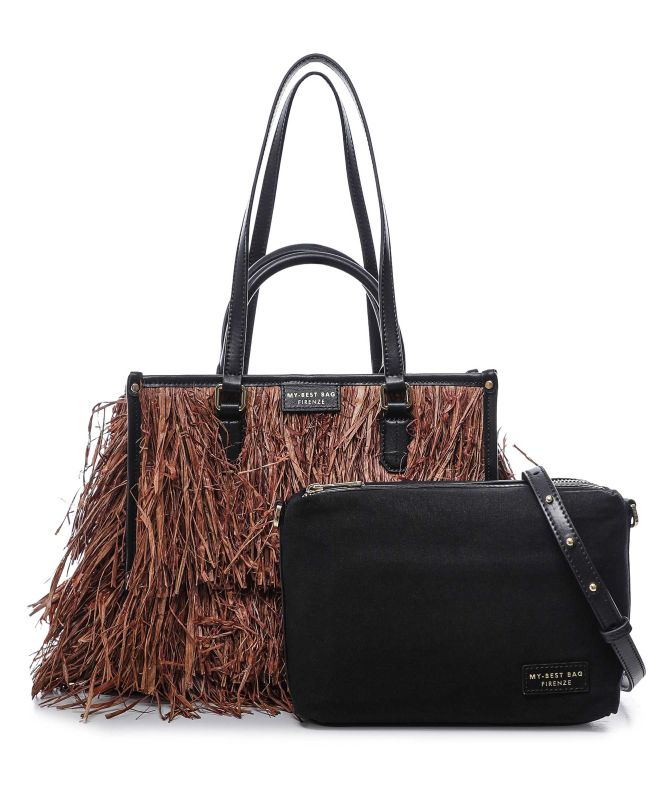 My Best Bag Firenze Atena Bali Fringed Tote Bag