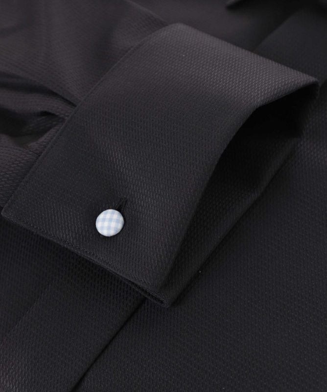 Eton Slim Fit Dobby Fly Tuxedo Shirt