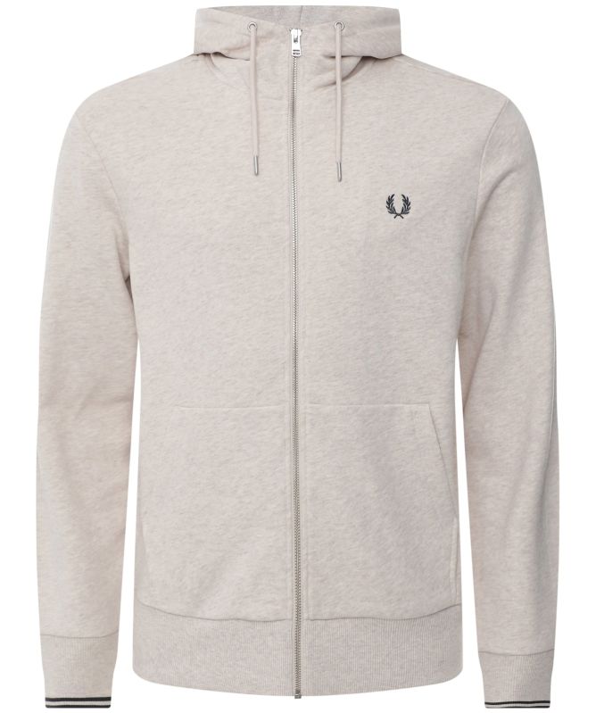 Fred Perry Zip-Through Hooded Sweatshirt