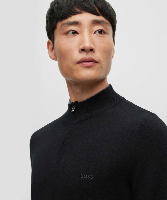 BOSS Half-Zip Marlo Jumper