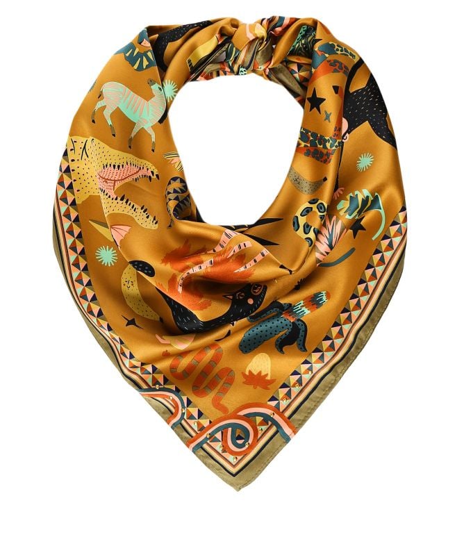 Wild Small Animo Scarf