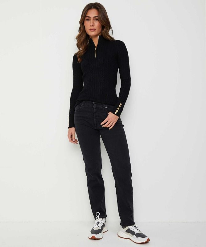 Replay Maijke Straight High-Rise Jeans