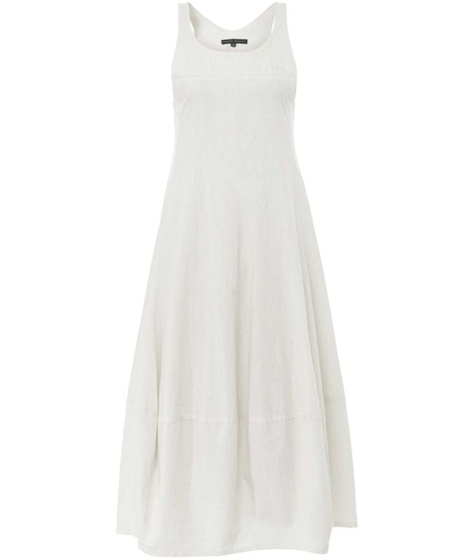 Lurdes Bergada Striped Midi Dress