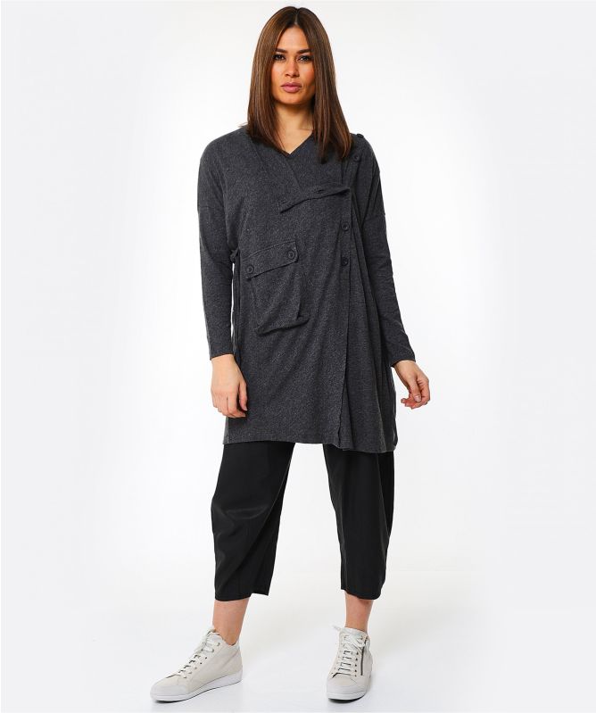 Lurdes Bergada Recycled Oversized Asymmetric Jacket