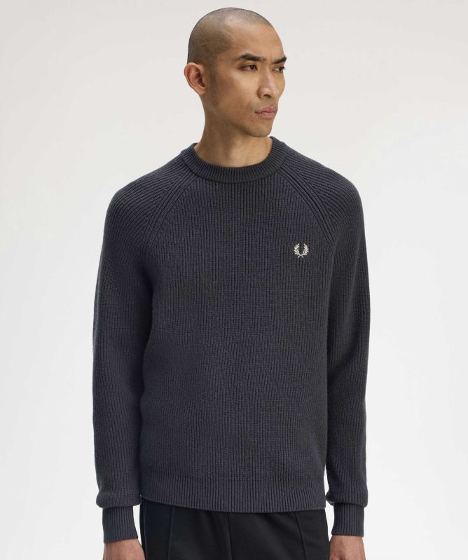 Fred Perry Lambswool Raglan Sweater