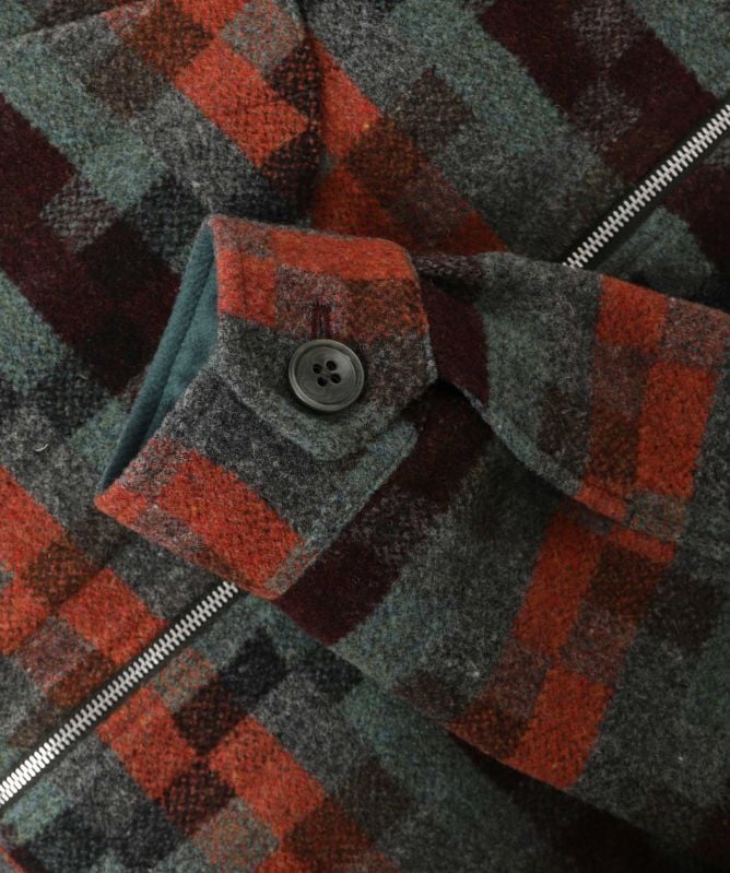 Paul Smith Jacquard Check Zip Jacket