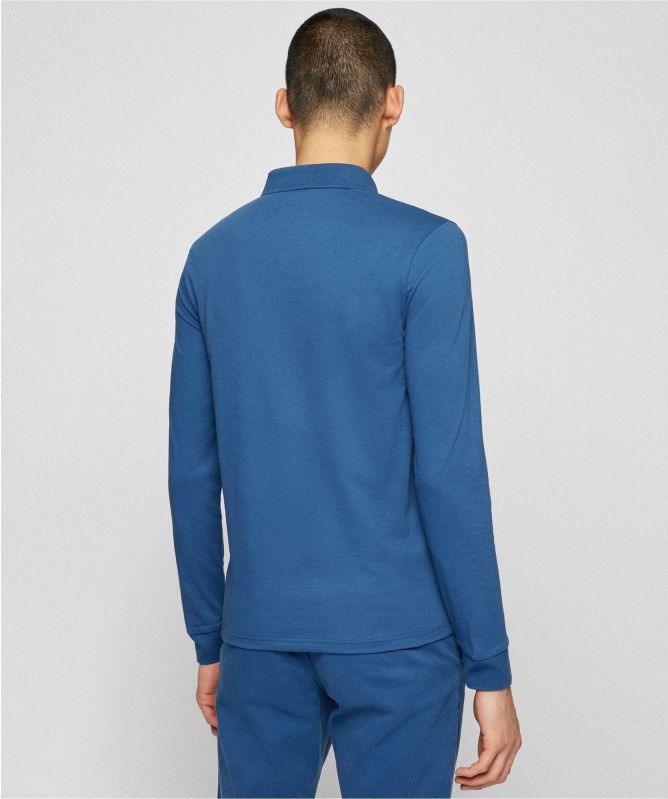 BOSS Slim Fit Long Sleeve Passerby Polo Shirt