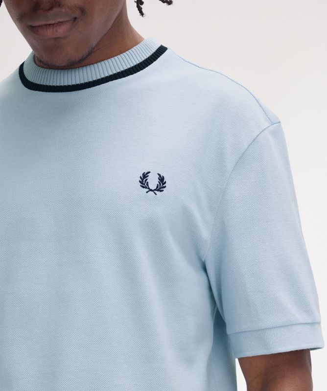 Fred Perry Crew Neck Pique T-Shirt