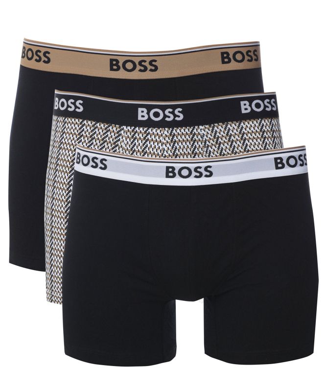 BOSS 3P Power Des Boxer Briefs