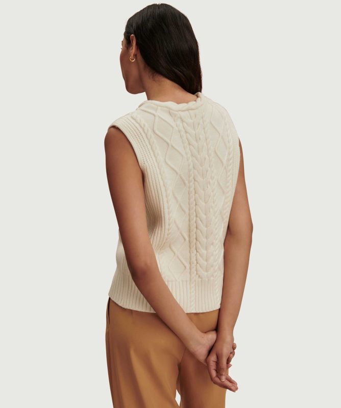 Varley Tatyana Cable Knit Tank top