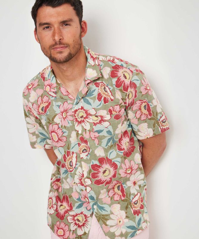 Hartford Short Sleeve Palm Shirt