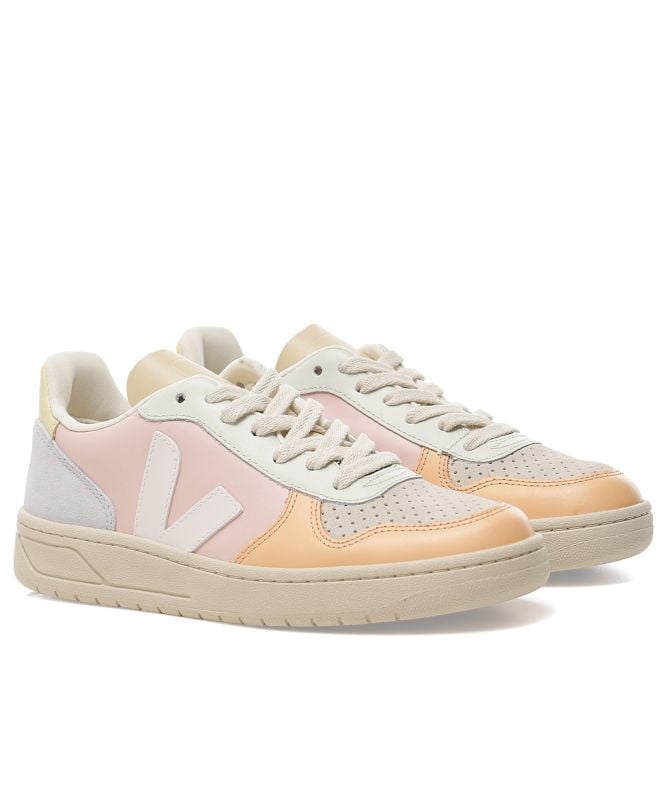 VEJA Leather V-10 Petale Sneakers