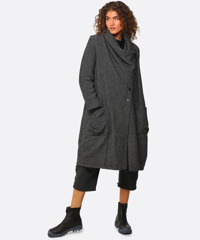 Lurdes Bergada Oversize Tweed Coat