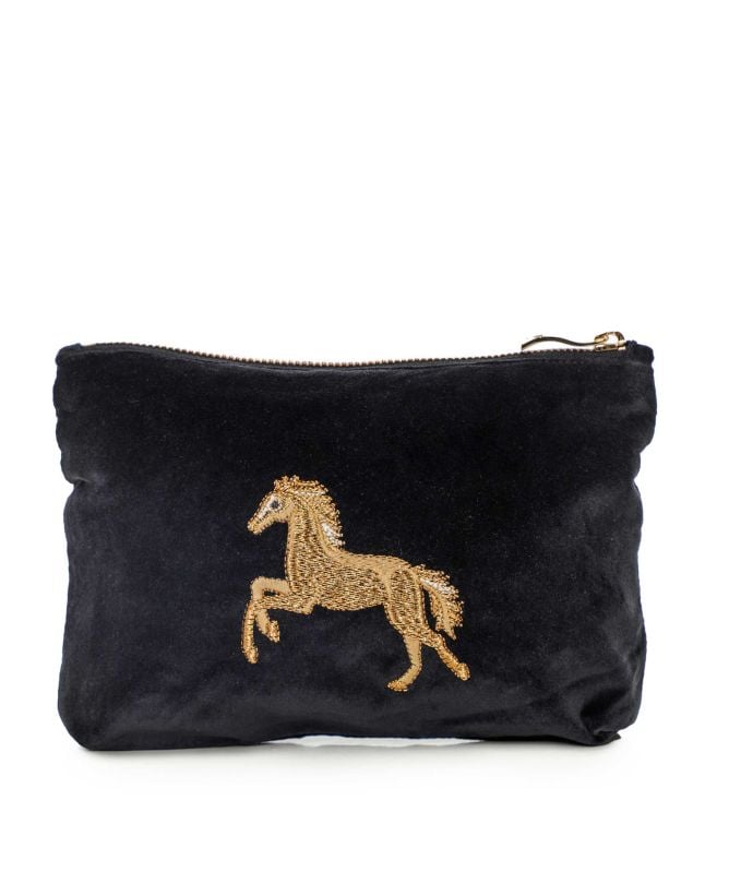 Elizabeth Scarlett Wild Horses Mini Pouch