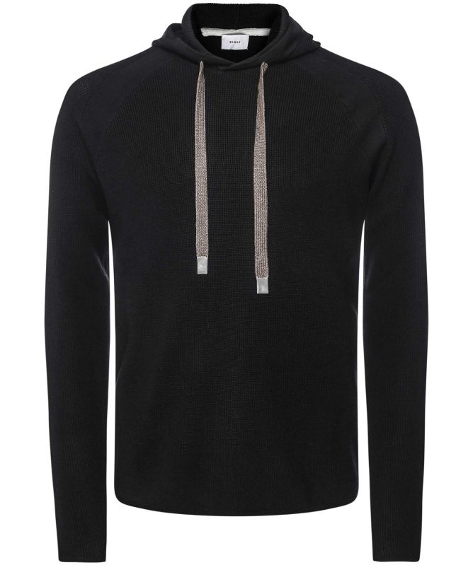 Seinse Rib Knit Hoodie