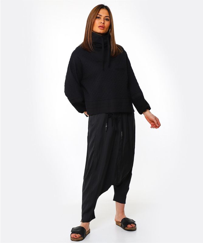 NU London Tie Belt Harem Pants