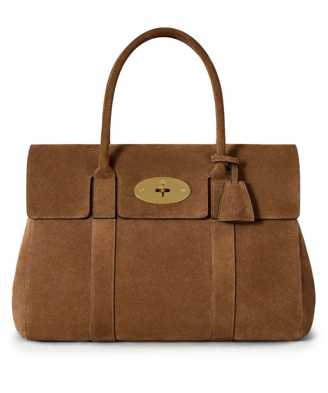 Mulberry Heritage Bayswater Suede Bag