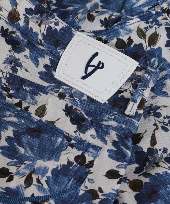 HandPicked Floral Denim Poppi Shorts