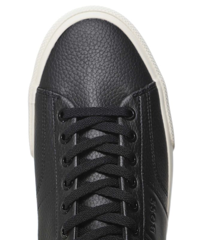 BOSS Faux Leather Aiden_Tenn Trainers