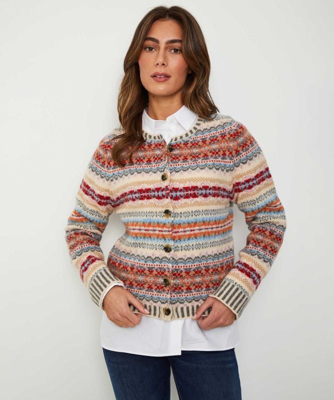 ERIBÉ Fair Isle Westray Cardigan