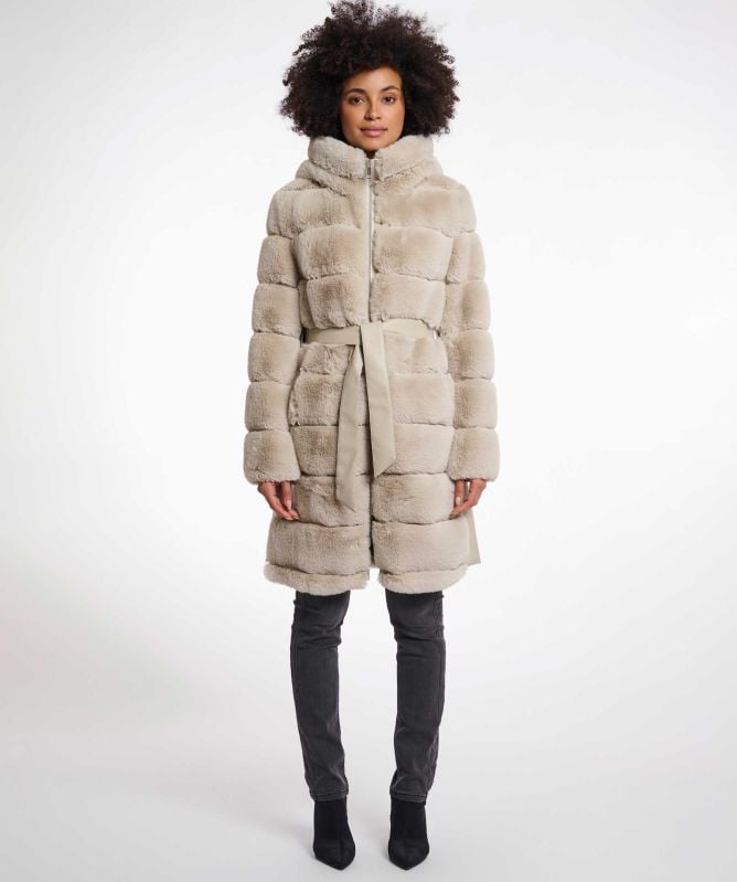 Rino and Pelle Bridget Faux Fur Coat