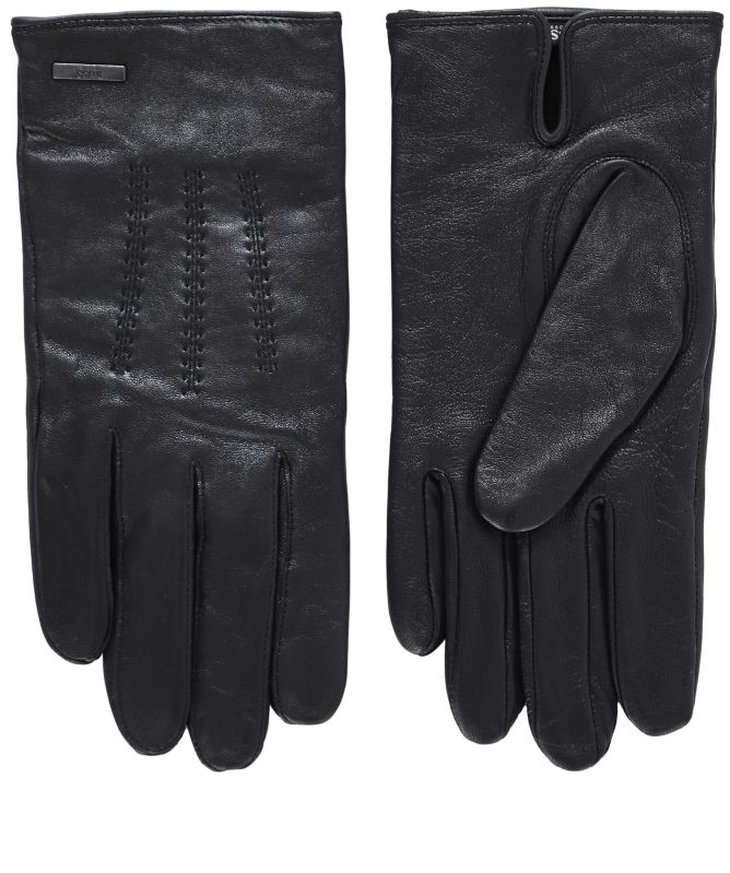 BOSS Leather Hainz4 Gloves