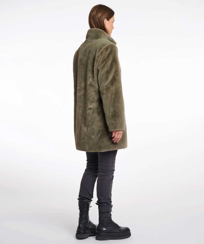 Rino and Pelle Nonna Faux Fur Coat