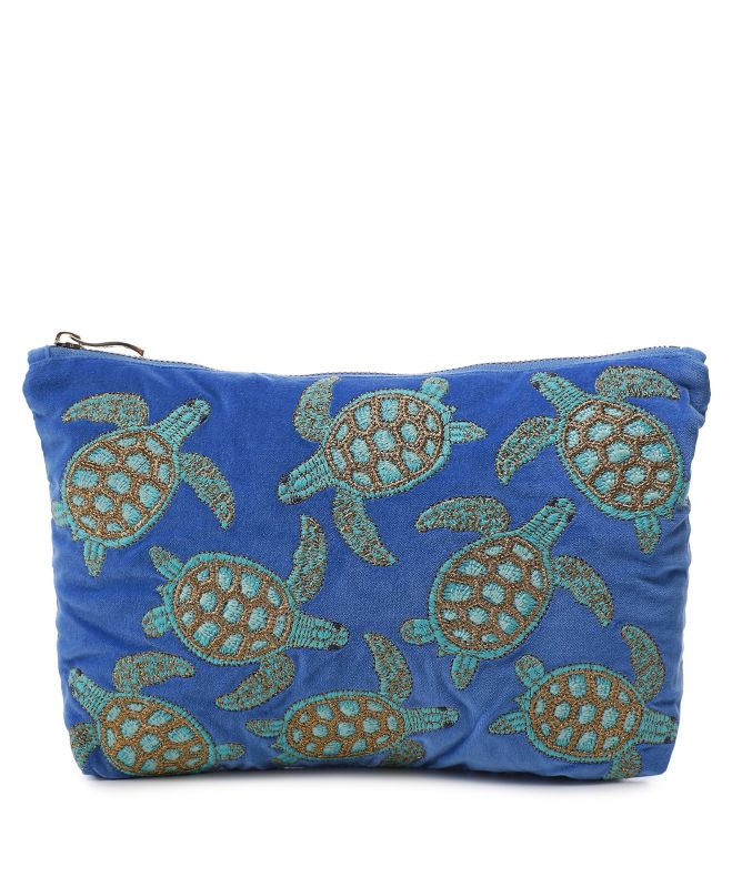 Elizabeth Scarlett Turtle Conservation Everyday Pouch