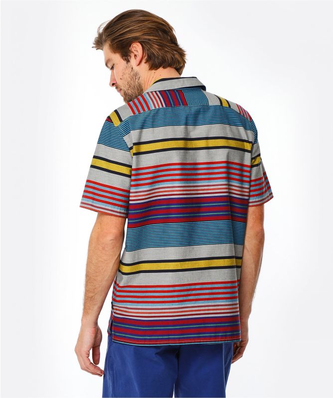 Paul Smith Casual Fit Striped Short Sleeve Shirt