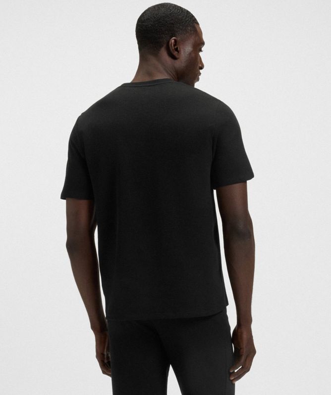 BOSS Waffle Cotton T-Shirt