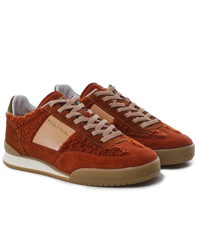 Paul Smith Burnt Orange Dover Trainers
