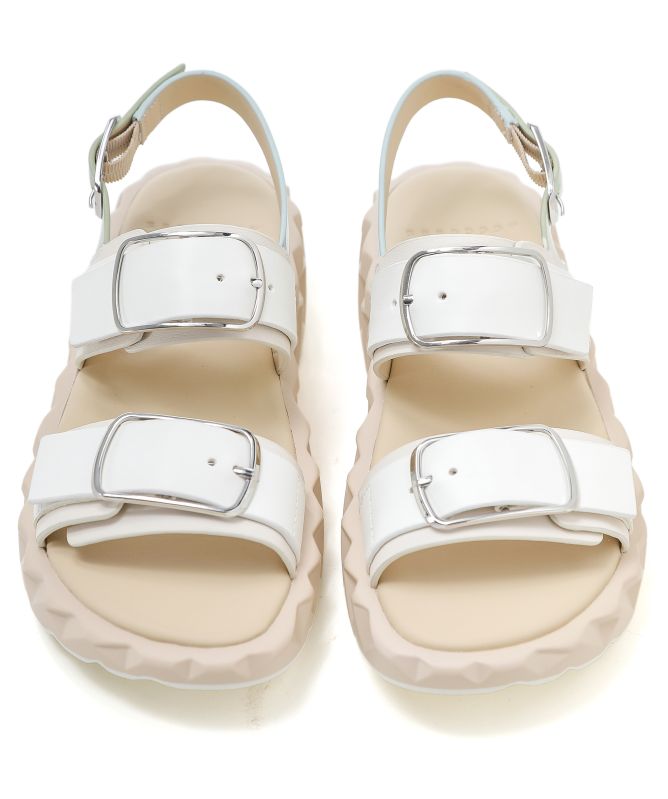 4CCCCEES Jabara Sandy White Sandals