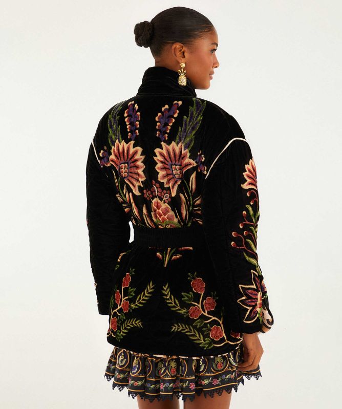 FARM Rio Marvellous Garden Reversible Puffer Jacket