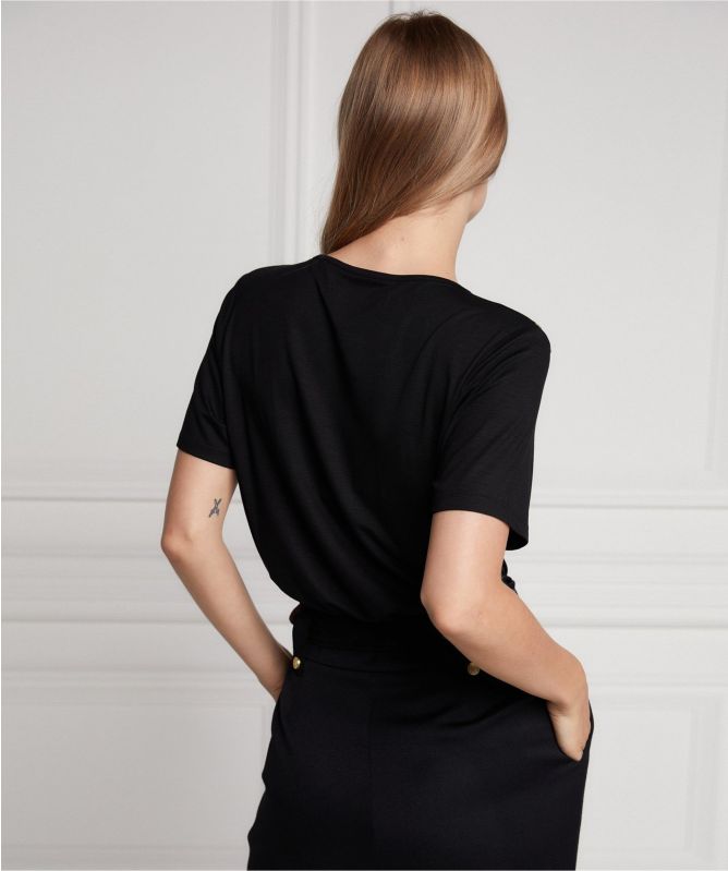 Holland Cooper Ornate Crest Tee