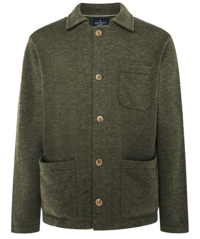 Hackett Merino Cashmere Overshirt