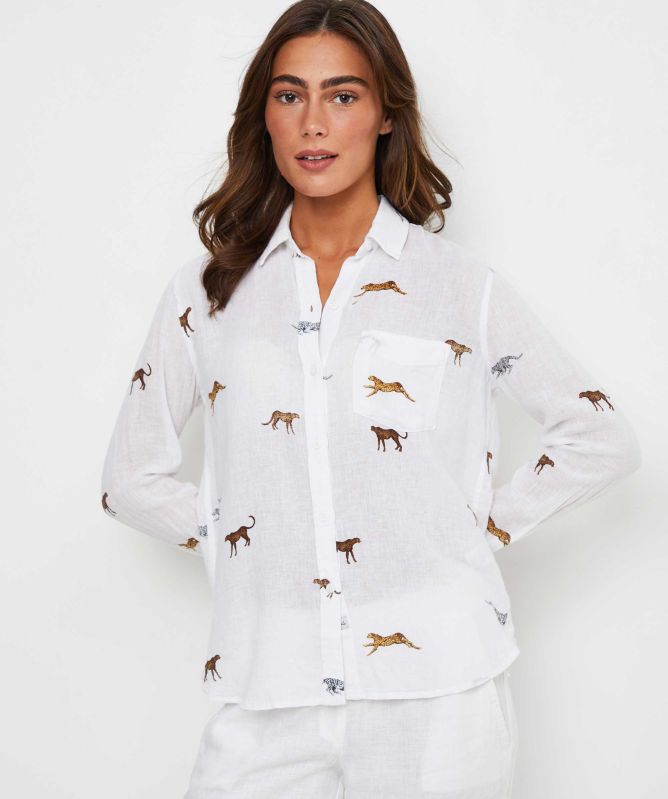 Rails Charli Safari Cheetah Shirt