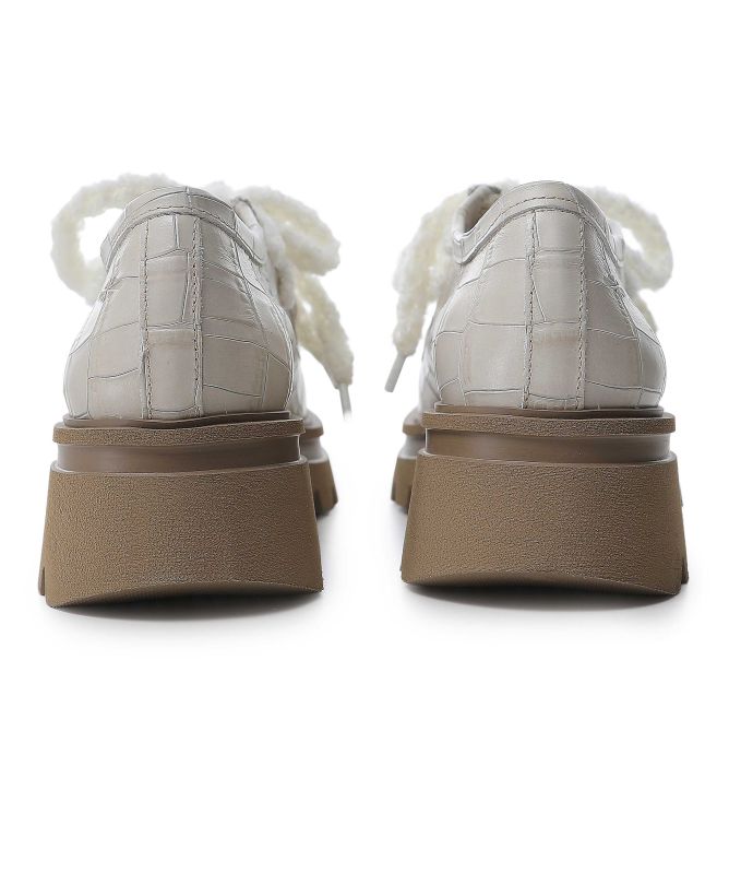 Patrizia Bonfanti Ingy Croc Laced Shoes