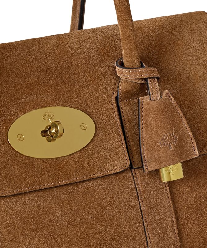 Mulberry Heritage Bayswater Suede Bag