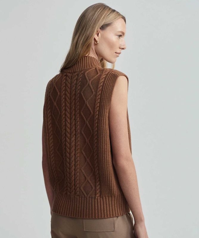 Varley Joilette Roll Neck Vest