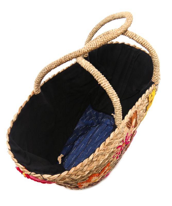 Uzurii Saint Tropez Raffia Beach Bag